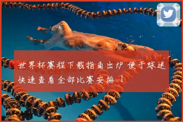 世界杯赛程下载指南出炉 便于球迷快速查看全部比赛安排_1
